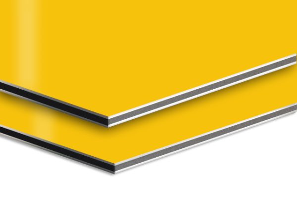 Yellow Box Cladding Yellow Aluminium Composite Panel – ACP Wall Cladding Sheet – EMIRATE ...